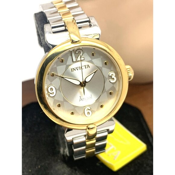 Invicta Women's Watch 29147 Angel 34mm Two Tone Stainless Steel Quartz - Picture 14 of 15